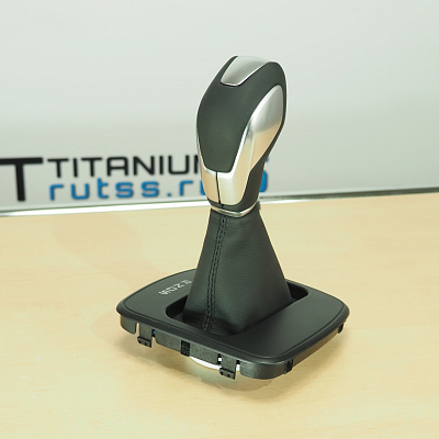 Чехол на ручку АКПП TITANIUM со шнуровкой для Ford Kuga, Ford Edge, Ford Focus, Ford S-MAX, Ford Escape, Ford Mondeo, Ford Tourneo Connect