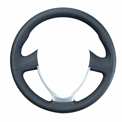 Кожаная Оплетка на руль TITANIUM  со шнуровкой для LADA (ВАЗ) Priora, LADA (ВАЗ) Kalina, LADA (ВАЗ) Granta